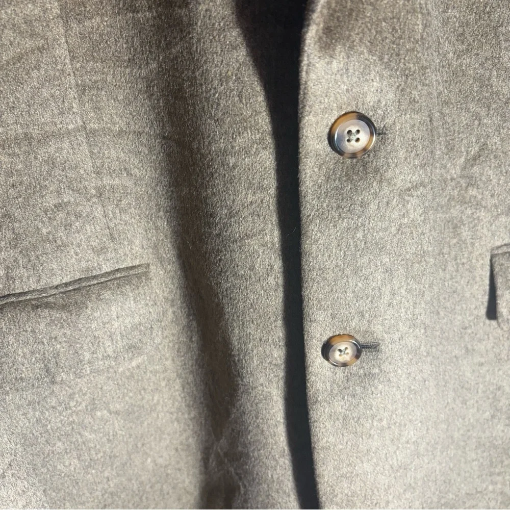 Bill Blass Men’s Coat Tan 100% Camel Hair Size 46L